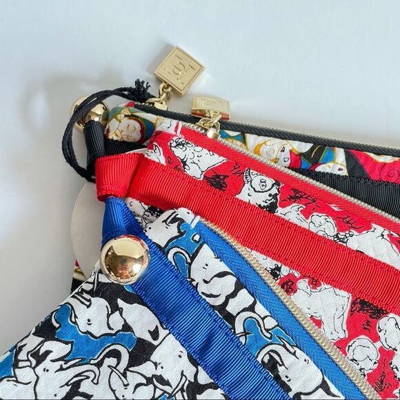 Carolina Herrera Neiman Marcus Travel Cosmetic Bag - Picture 2 of 5